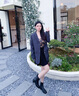 木林森女靴小個(gè)子馬丁靴瘦瘦靴厚底切爾西百搭通勤短靴女 黑 36  曬單實(shí)拍圖