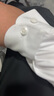 紅豆0感舒適長(cháng)袖襯衫男【免燙控溫】莫代爾易打理襯衣男襯衫 W1極地白【春款】 44 【建議190-200斤】 曬單實(shí)拍圖