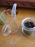 斌能達(dá)（BIN NENG DA） 加厚全玻璃綠茶泡茶壺過(guò)濾沖茶器紅茶泡簡(jiǎn)約辦公室功夫茶具小號(hào) 小號(hào)透明色把單壺+2杯 250ml 曬單實(shí)拍圖