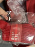 糖粒大碼紅色內(nèi)衣女套裝本命年大胸顯小無(wú)痕全罩杯聚攏收副乳薄款文胸 石榴紅 文胸內(nèi)褲襪子禮盒套裝 3XL 105BCDEFG-110BCDEFG 曬單實(shí)拍圖