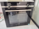 西门子（SIEMENS）德国原装进口嵌入式烤箱家用71升大容量3D热风烘烤进口珐琅内腔HB534ABR0W高59.5CM 实拍图