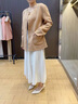皮爾卡丹（pierre cardin）雙面羊絨大衣女短款2024秋冬新款中年母親氣質(zhì)100％羊毛呢外套女 駝色 S :90-100斤左右 曬單實(shí)拍圖