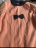 上寶麥春秋兒童連體睡衣棉厚女童寶寶防踢睡衣家居服防著涼 紫色 130碼  曬單實拍圖