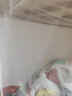 绮盼 子母床蚊帐加密双层高低床家用1.2m1.5米上下铺儿童床爬行梯形0.9m帐纱单人婴儿床 白色 白色（加密蕾丝花边） 上铺宽120cm下铺宽150cm 实拍图