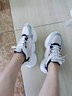 喬丹（QIAODAN）女鞋運動(dòng)鞋女2026春款老爹鞋網(wǎng)面透氣情侶鞋學(xué)生旅游鞋 喬丹白/淺藤紫 37 曬單實(shí)拍圖