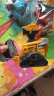 纽奇儿童探月机器人工程车挖掘机按压惯性回力滑行车4只装玩具188144 实拍图