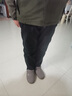 羅蒙（ROMON）春秋高彈力松緊腰運動(dòng)長(cháng)褲直筒寬松男士褲子百搭商務(wù)冰絲休閑褲 2088【春夏】黑色 薄款 L 【90~110斤】 曬單實(shí)拍圖