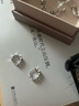 六福珠寶 鉑950愛(ài)心鉑金耳環(huán)耳圈耳飾 計價(jià) L04TBPE0008 約2.64克 曬單實(shí)拍圖