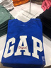 GAP男女裝2025夏季新款純棉泡泡膠印logo短袖T恤多色上衣729127 粉色 L (175/96A) 亞洲尺碼 曬單實拍圖