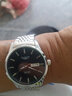 冠琴（GUANQIN）十大品牌手表男士進(jìn)口機芯全自動(dòng)機械表雙日歷夜光防水男表 精鋼黑面【進(jìn)口機芯】16215 曬單實(shí)拍圖