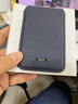 億色（ESR）適用蘋(píng)果iPhone12/13/14/15/16magsafe磁吸卡包皮革手機(jī)殼卡包卡套一體式公交地鐵門(mén)禁銀行卡 【查找定位防丟支架款】深藍(lán)色 曬單實(shí)拍圖