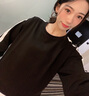 拉夏貝爾（La Chapelle）連帽衛衣女外套女裝新品韓版2025春秋季新款小個(gè)子運動(dòng)上衣服冬 灰色 M 【推薦100-110斤左右】 曬單實(shí)拍圖