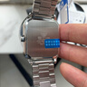 卡西歐（CASIO）手表小方塊 網(wǎng)紅同款方型月相石英情侶表男表女表 MTP-M305D-1A 曬單實(shí)拍圖