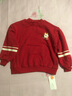 MARC&JANIE馬克珍妮男童小龍人拉絨衛衣兒童新年紅半高領(lǐng)運動(dòng)上衣秋冬232080 中國紅 120 曬單實(shí)拍圖