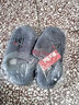 惠夫人棉拖鞋男帶后跟冬季保暖加絨加厚韓版室內居家情侶包跟棉鞋 字母全包 深灰 44-45 (適合43-44碼穿) 曬單實(shí)拍圖