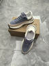 七匹狼男鞋休閑鞋春秋季皮面運動(dòng)鞋男士厚底緩震跑步鞋輕便防臭旅游鞋 藍/灰 41 曬單實(shí)拍圖