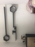 百目源創(chuàng  )意墻上置物架電視背景墻裝飾客餐廳臥室壁掛式掛墻壁柜格子書(shū)架 套餐B-160cm 曬單實(shí)拍圖