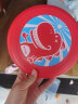 X-COM艾克飞盘儿童软材质飞盘飞碟柔软宝宝儿童幼儿园户外运动软沙滩玩具 彩印红色(80g) 实拍图