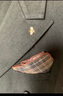 羅蒙（ROMON）大碼西裝西服套裝男雙排扣戧駁領(lǐng)正裝結(jié)婚新郎修身英倫風(fēng)商務(wù)休閑 黑色 兩件套 2XL 曬單實(shí)拍圖
