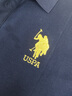 U.S. POLO ASSN.短袖POLO衫男夏季商務(wù)休閑上衣T恤保羅男裝海瀾禮物經(jīng)典黑 XL 曬單實(shí)拍圖