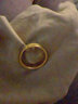 周生生永系列  足金素圈黃金戒指 婚戒對戒男女指環(huán) 78206R計價(jià) 15圈 - 3.75克(含工費100元) 曬單實(shí)拍圖