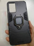 艾橋 opporeno6手機殼reno6pro+氣囊防摔保護套十車載磁吸指環(huán)帶支架硅膠全包潮男款外殼 Reno6 磁吸指環(huán)款【炫酷黑】送膜 曬單實拍圖