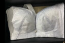 夏.娃.之.秀聚攏文胸蕾絲調整型軟支撐上薄下厚胸罩上托小胸顯大內衣 黑色(3745) 80A =36A上薄下厚杯 曬單實拍圖