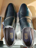 戈耐正裝皮鞋男士商務(wù)休閑真皮內增高英倫西裝鞋青年春秋冬季鞋子男鞋 黑色【套腳】真牛皮 四季款 42 碼(260MM) 曬單實(shí)拍圖