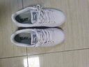 安踏（ANTA）板鞋女鞋2026新款春季滑板鞋女平底舒適休閑鞋女款白色運動(dòng)鞋子女 安踏白/灰 皮面防潑水 37.5 皮面防潑水 曬單實(shí)拍圖