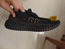 阿迪達(dá)斯 Yeezy350黑武士夏日透氣男女椰子休閑鞋 HQ6319 41 曬單實(shí)拍圖
