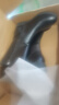 卡帝樂(lè )鱷魚(yú)（CARTELO）真皮春秋季中筒靴女羊毛平底靴子加絨長(cháng)靴媽媽棉鞋 黑色 39 曬單實(shí)拍圖