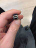 鋒呈迷你dp轉dp接口mini Displayport蘋(píng)果筆記本雷電頭連接電視顯示器投影儀高清音視頻 全黑色頭 曬單實(shí)拍圖