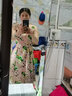 PORTS寶姿新品女裝優(yōu)雅無袖印花束腰連衣裙LN8D250HPP030 粉色印花 M (6) 曬單實(shí)拍圖