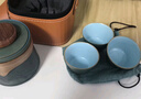 阿貍的愛便攜式旅行功夫茶具整套套裝男士生日禮物男士送爸爸送老師伴手禮 窯變藍(lán)一壺三杯陶瓷快客茶水杯子 高檔商務(wù)禮品長輩退休紀(jì)念品實用 曬單實拍圖