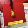 潮宏基足金古法黃金項(xiàng)鏈吊墜男女計(jì)價(jià) 傳家寶葫蘆 XXG30001232 約8.05g 曬單實(shí)拍圖
