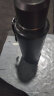 德国NRMEI超大容量大号防摔玻璃水杯水瓶壶便携夏季泡茶杯子男 黑色1200ML【一杯双盖+杯盖可喝水】 实拍图