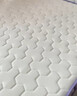 南極人乳膠床墊1.2米x1.9米記憶棉單人可折疊海綿墊學(xué)生宿舍榻榻米墊子 minmin-白紫【約6cm厚】 120cm*190cm 【天然乳膠層】 曬單實(shí)拍圖