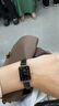 丹尼爾惠靈頓（DanielWellington）DW手表女 復古小方表石英女士手表歐美腕表 生日禮物送女友 小方塊黑盤(pán)-黑色皮帶-DW00100435 曬單實(shí)拍圖