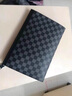 酷奇袋鼠手拿包商務(wù)休閑手包男大容量手拎包歐美時(shí)尚格子手抓包經(jīng)典款潮包 黑色格紋 曬單實(shí)拍圖