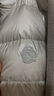 哈吉斯（HAZZYS）女裝 PHIZ系列輕薄羽絨服ASFSU0BDX47 灰色GE 160/84A38 曬單實(shí)拍圖