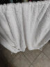 洁丽雅（Grace）纯棉5A级抗菌防螨白色浴巾加大加男女士吸水酒店速干大浴巾单条装 实拍图