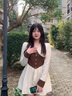 續鈺XUYU輕奢小眾銀項鏈女天使心吊墜鎖骨鏈時(shí)尚首飾品送女友老婆生日禮物 雪花項鏈-藍鋯(免費刻字) 【精美禮盒】 曬單實(shí)拍圖