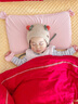 艾茵美（oinme）兒童枕頭0到1-3歲3-6歲幼兒園一歲以上寶寶記憶棉學生枕嬰兒四季 【精梳棉/粉】 1.5cm/2.5cm高度 T1段（0-1） 曬單實拍圖