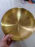 京臣304不銹鋼米飯碗家用雙層兒童湯碗韓式料理泡菜碗金色冷面碗定制 23cm雙層碗(金色) 曬單實(shí)拍圖