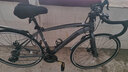 永久（FOREVER）公路車(chē)自行車(chē)賽車(chē)26寸變速雙碟剎男女學(xué)生彎把/直把山地單車(chē)700C 磨邊輻條輪-消光灰 26寸-羊角彎把 24速旗艦版版+送手機支架 曬單實(shí)拍圖