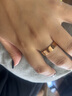 卡地亞（Cartier）戒指男女 寬版玫瑰金LOVE系列戒指5.5mm毫米 婚戒  對戒 結(jié)婚 61 曬單實(shí)拍圖