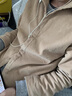 100%純棉燈芯絨長(cháng)袖襯衫男款秋冬季加絨加厚保暖襯衣男裝休閑外套 9721卡其色 加絨 燈芯絨 3XL 曬單實(shí)拍圖