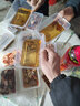 紅詩(shī)雨（HHONGSHIYU） 下水褲全身雨褲水褲防水魚(yú)褲連體防水服水庫下水衣涉水褲撈魚(yú)服 黃色菱形針織【手套款】 42 （按運動(dòng)鞋尺碼選擇） 曬單實(shí)拍圖
