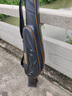 URADE 魚(yú)竿包釣魚(yú)包硬殼防水耐磨漁具包多功能路亞竿包磯竿桿包免拆輪 1.35米黑色（大肚寬23cm） 曬單實(shí)拍圖