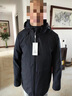 北極絨（Bejirog）中老年人鵝絨羽絨服男裝加厚款短款拆卸內(nèi)膽冬季爸爸外套爺爺衣服 藏青色 2XL(可穿140-155斤) 曬單實拍圖